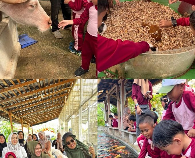 Hari ini sekolah kita pindah ke Batam Zoo Paradise 🎒🦁Lihat deh ekspresi ananda TK Al-Azhar 1 Batam
